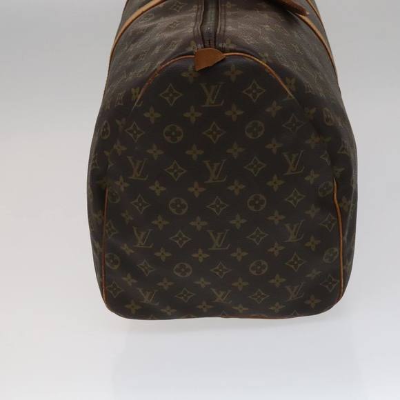 LOUIS VUITTON Monogram Keepall 60 Boston Bag M41422 LV Auth 108674 - Picture 4 of 16